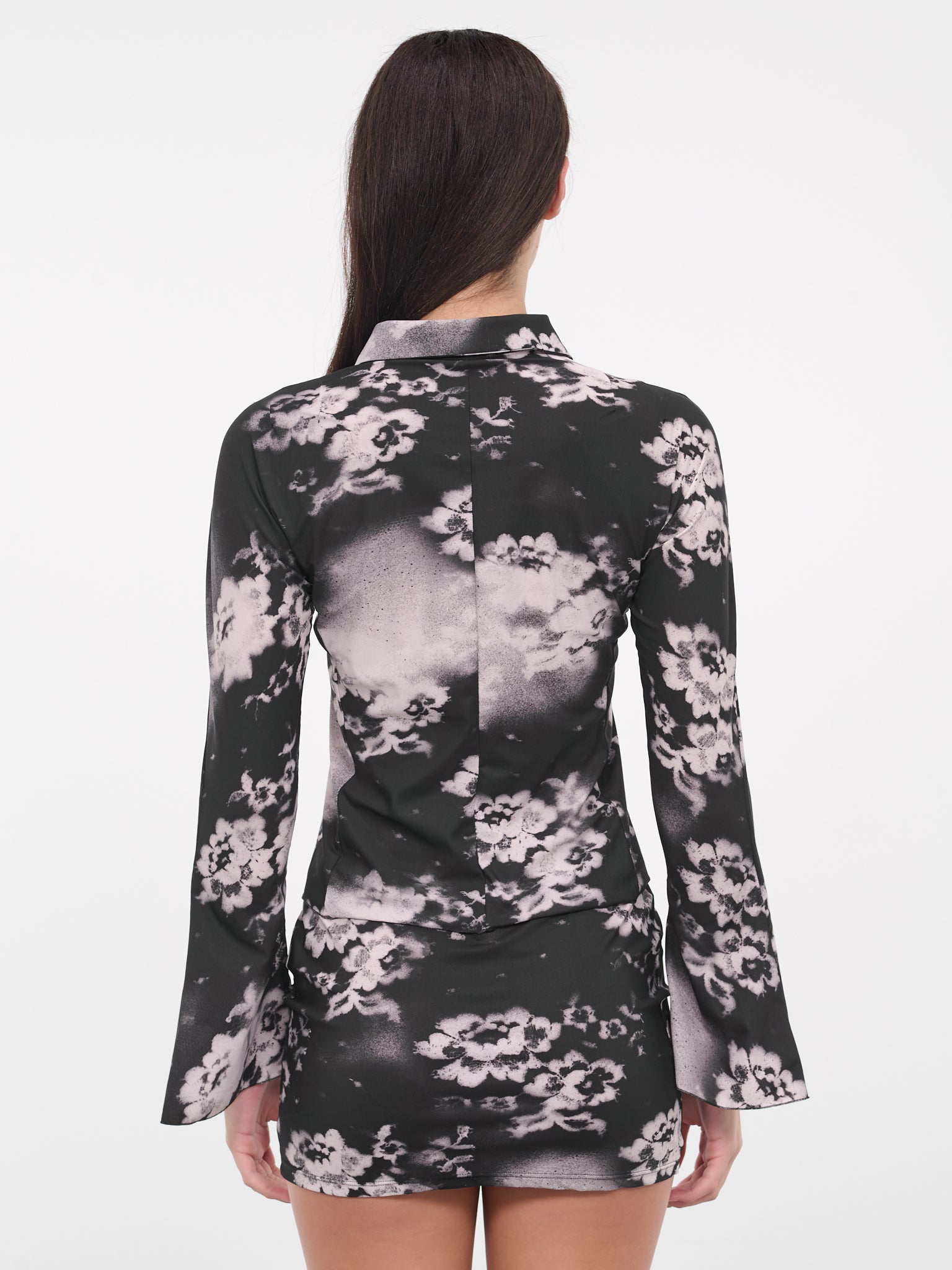 Sprayed Shirt (ST20-3-SPRAYED-LACE-BLACK)