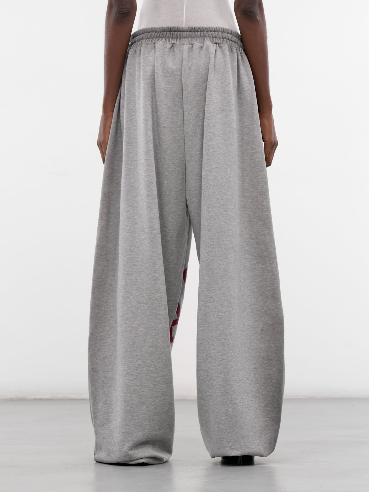 Gray Cotton Stamp Baggy Joggers (STAMP-JOGGERS-GREY)