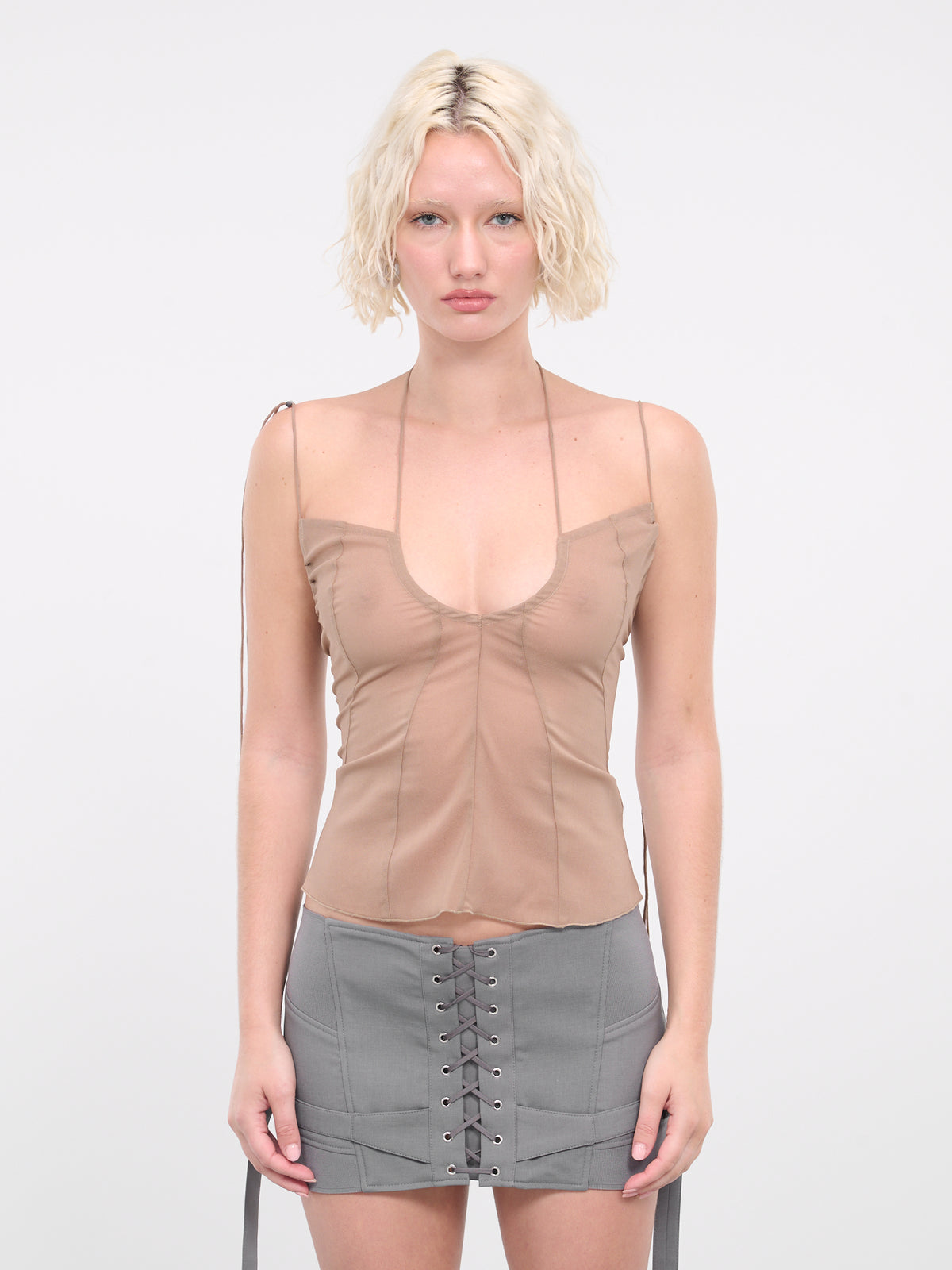 Bungee Detailing Top (STELST0-TAUPE)