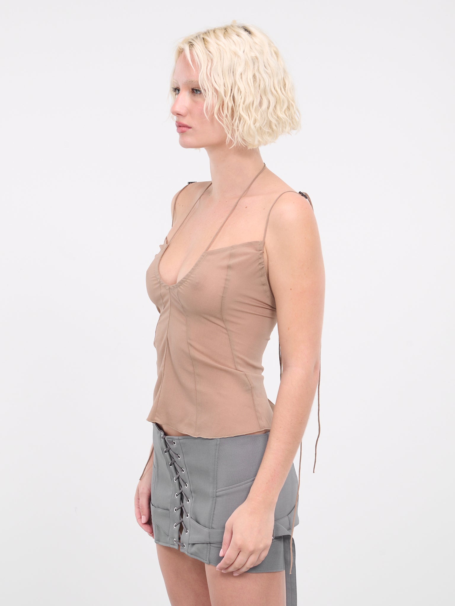 Bungee Detailing Top (STELST0-TAUPE)