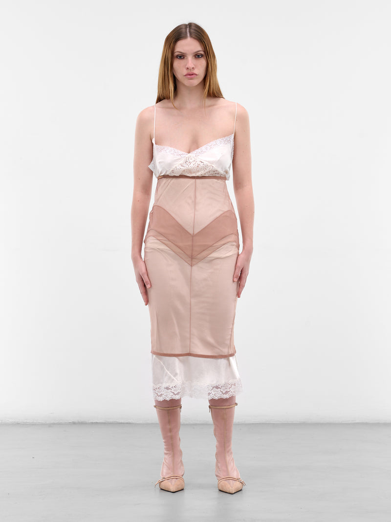 Trapped Slip Dress Stocking Skirt (STOCKING-SKIRT-TRAPPED-DRESS)