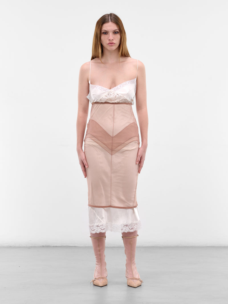 Trapped Slip Dress Stocking Skirt (STOCKING-SKIRT-TRAPPED-DRESS)