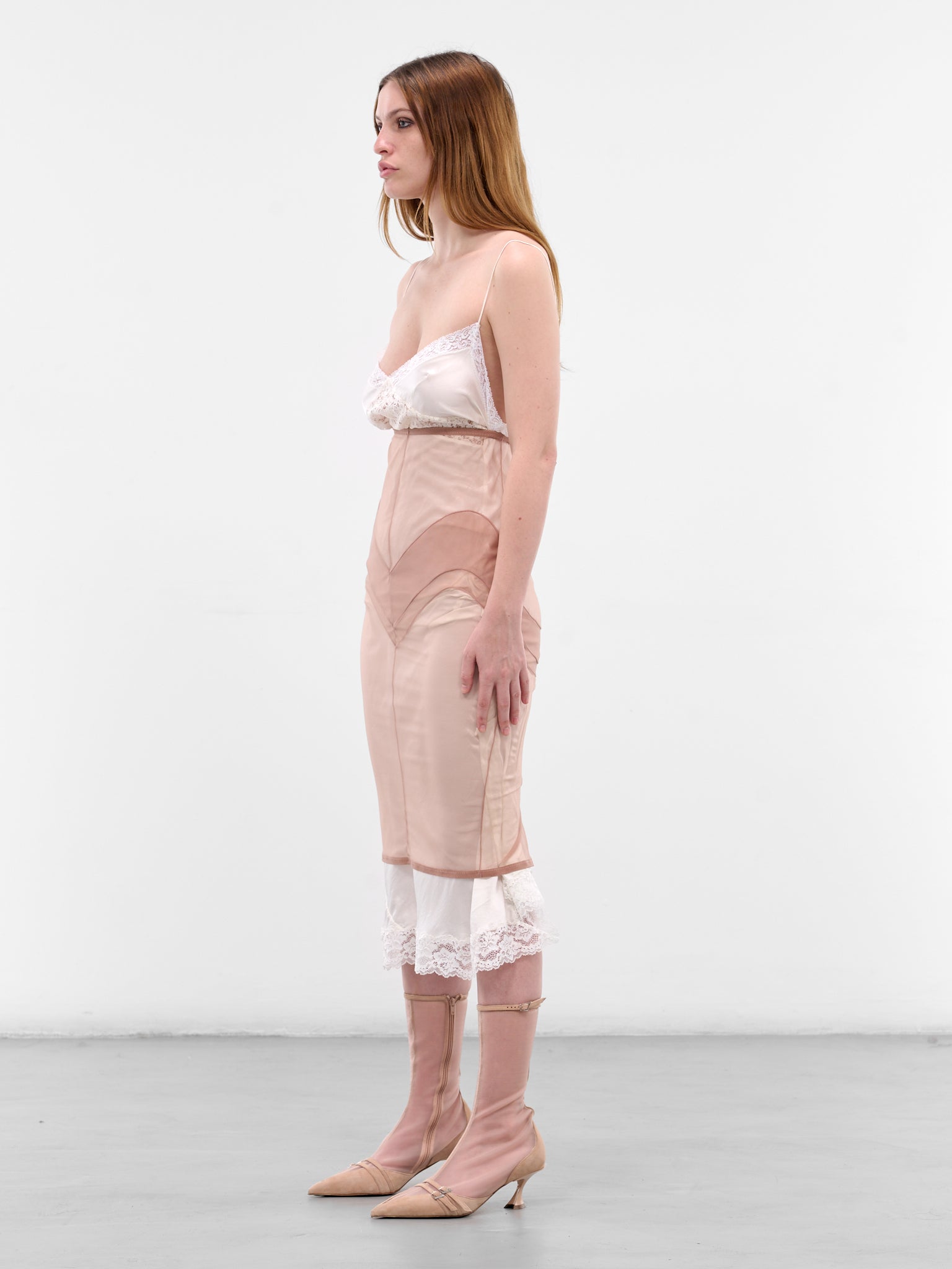 Trapped Slip Dress Stocking Skirt (STOCKING-SKIRT-TRAPPED-DRESS)