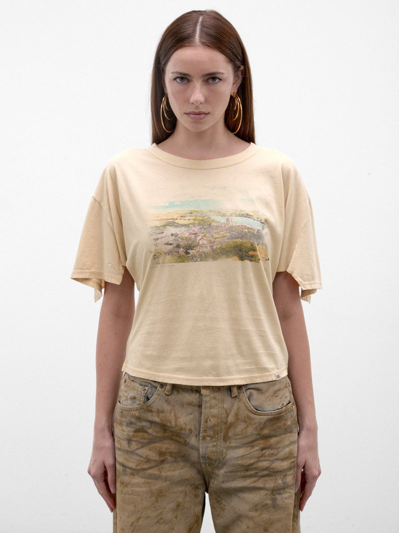 Cream Cotton Graphic Tee (STOTS0CR-STORM-CREAM)