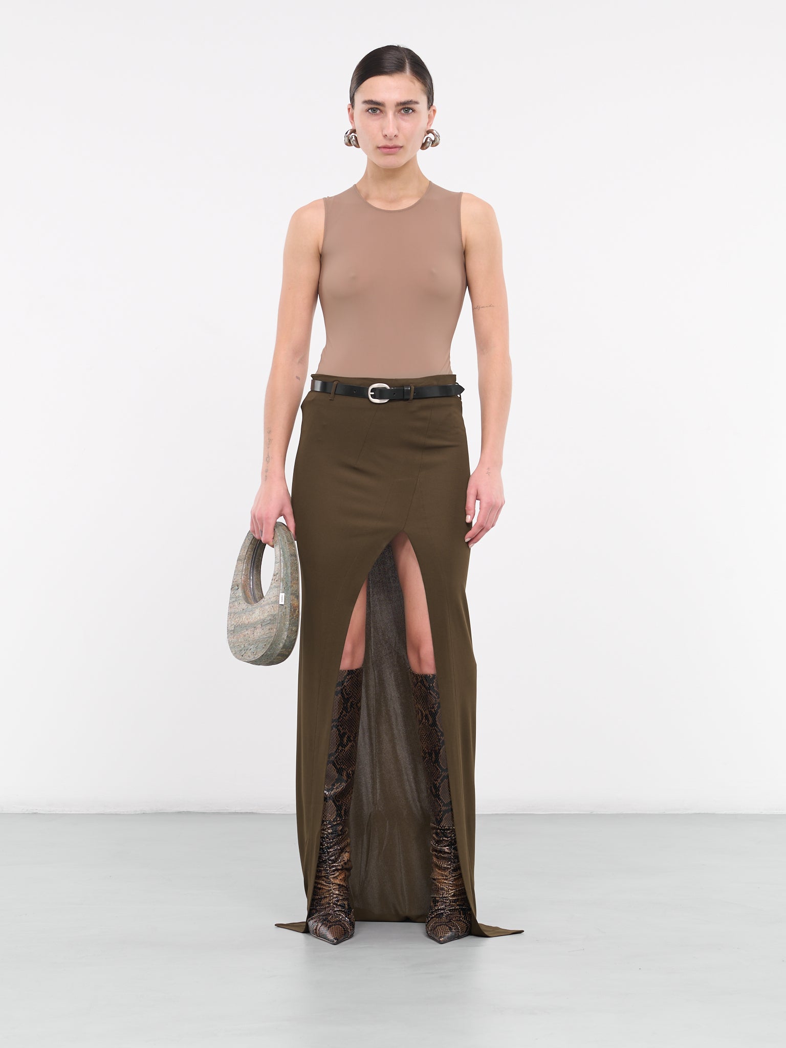 Strangelove Skirt (STRANGELOVE-R1-UMBER)