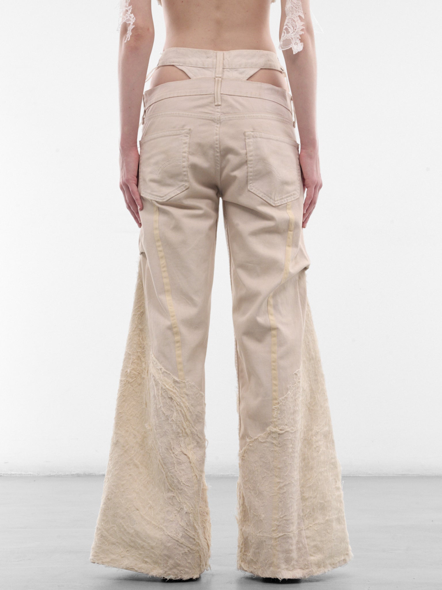 Off-White Stripe Me Bare Jeans (STRIP-ME-BARE-OFF-WHITE)