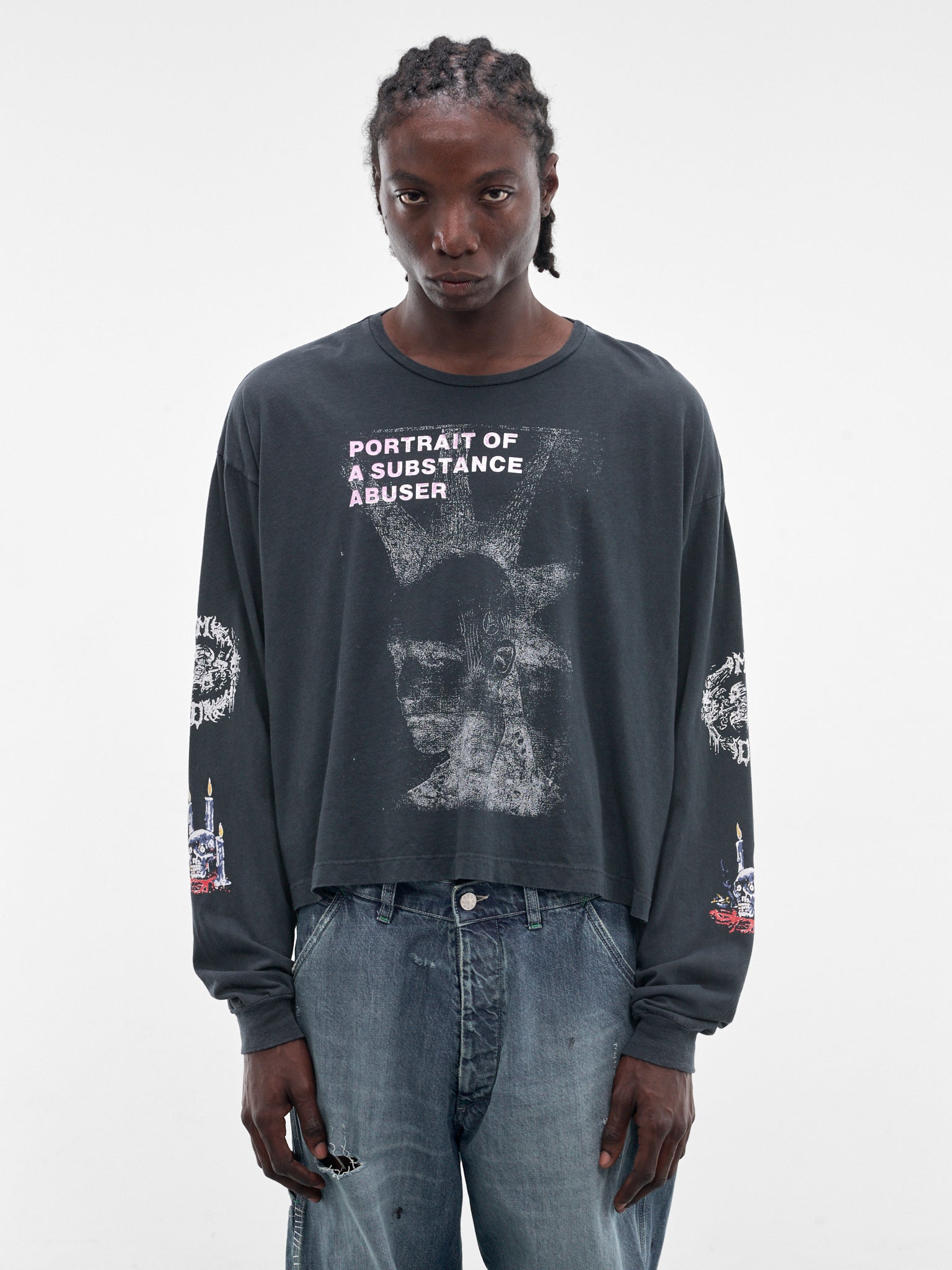 MARKING DISTANCE Substance Abuser Long Sleeve | H.Lorenzo - front