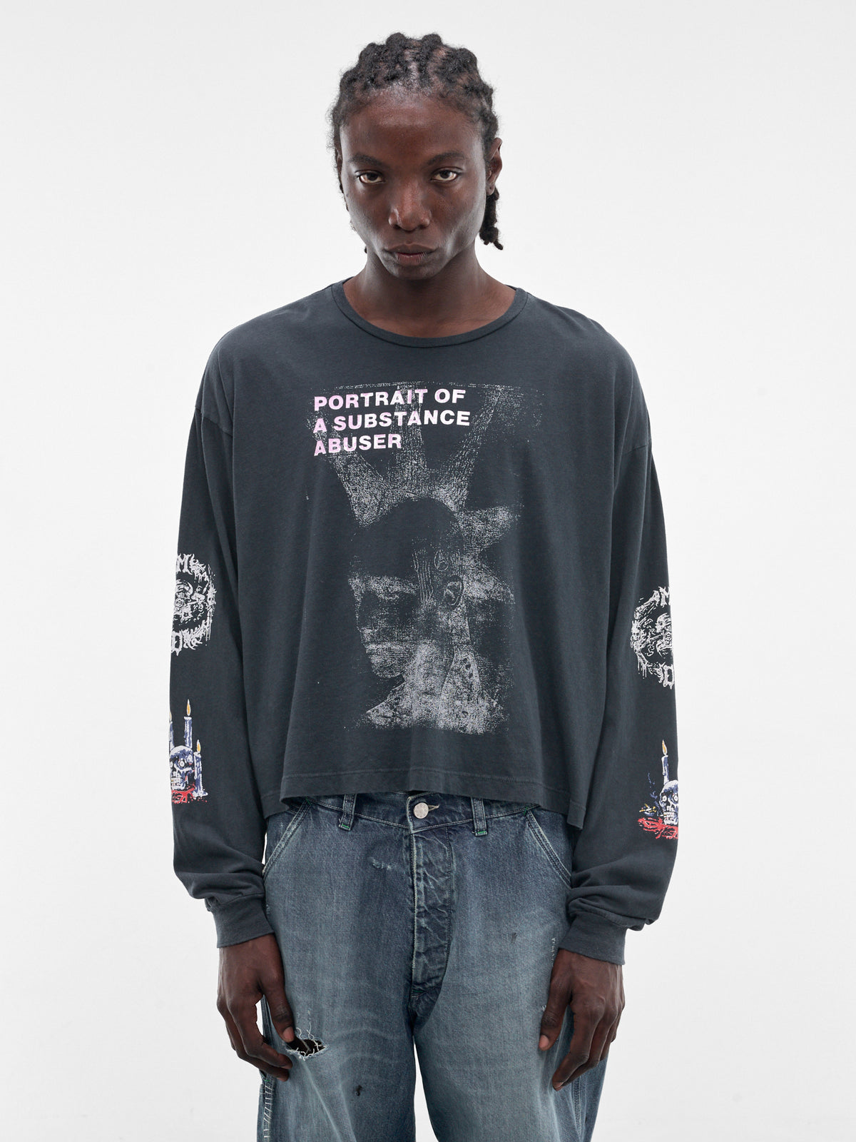 MARKING DISTANCE Substance Abuser Long Sleeve | H.Lorenzo - front