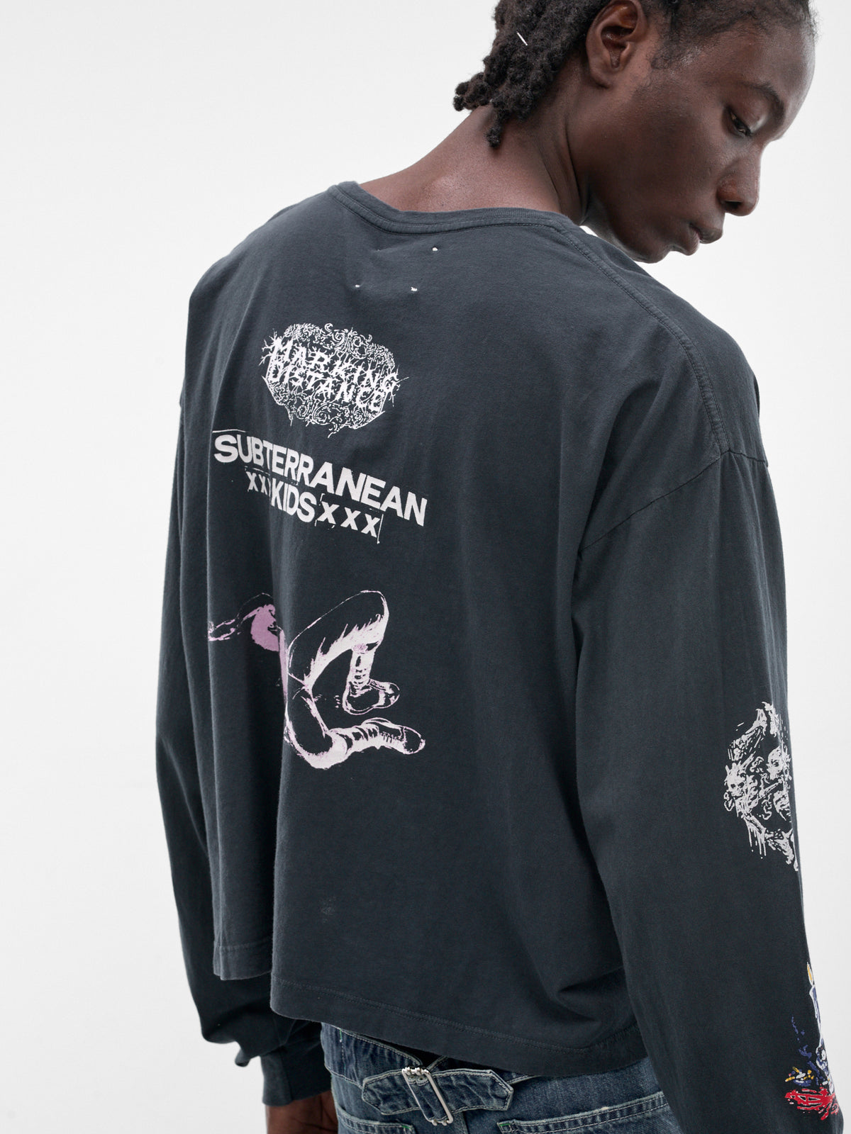 MARKING DISTANCE Substance Abuser Long Sleeve | H.Lorenzo - detail 2