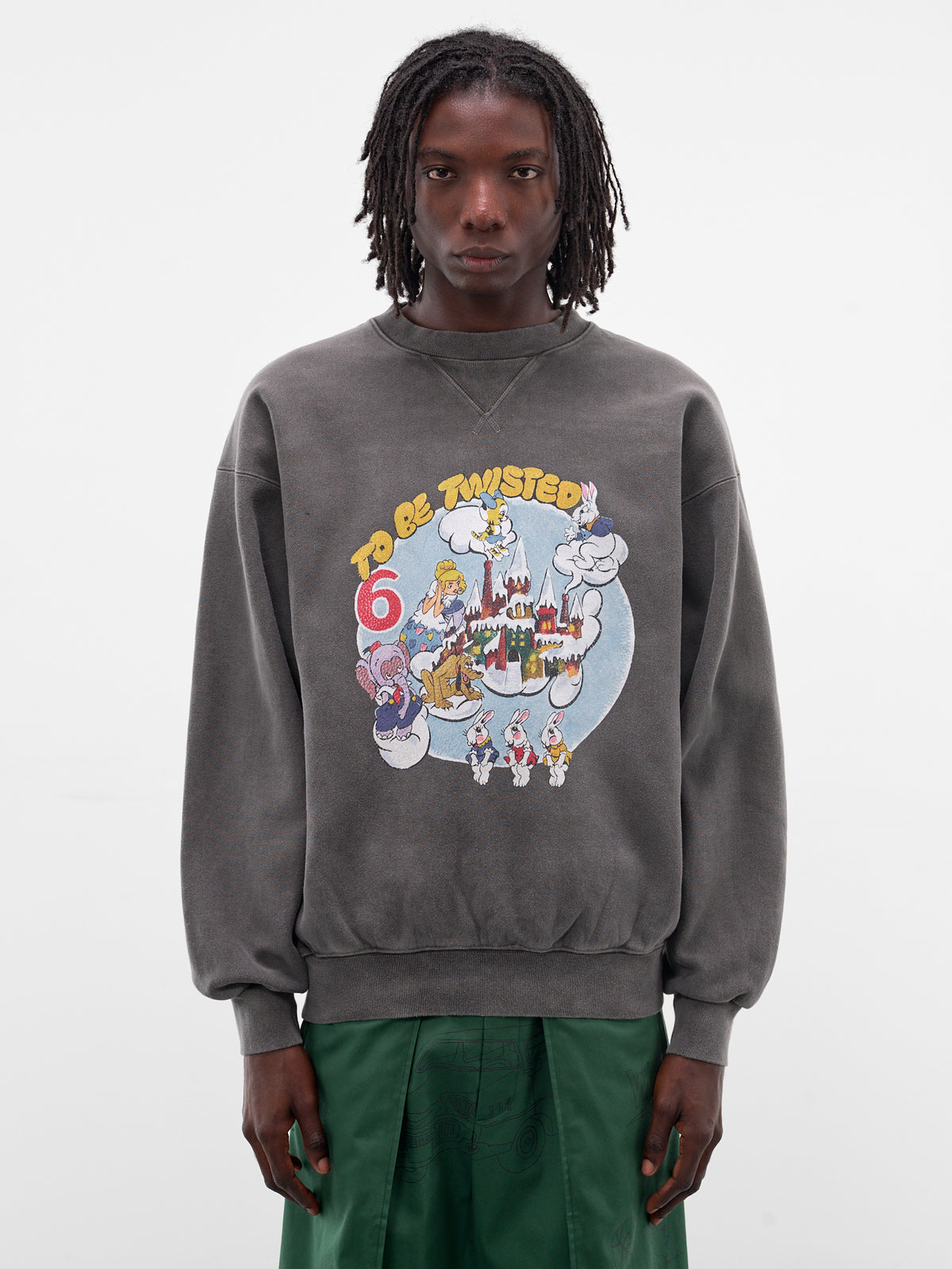 Black Spectrum Of Hope Graphic Sweatshirt (SW-SV-NGA-1002-BLACK)
