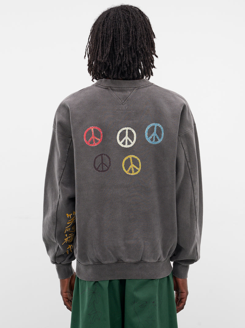 Black Spectrum Of Hope Graphic Sweatshirt (SW-SV-NGA-1002-BLACK)