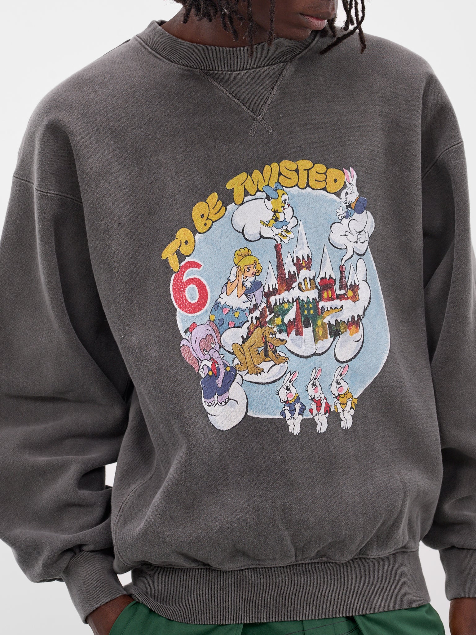 Black Spectrum Of Hope Graphic Sweatshirt (SW-SV-NGA-1002-BLACK)