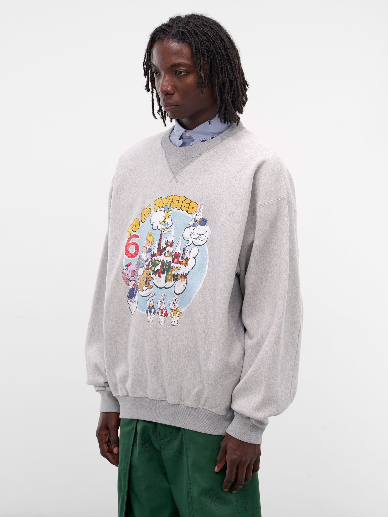 Gray Spectrum Of Hope Graphic Sweatshirt (SW-SV-NGA-1002-GRAY)