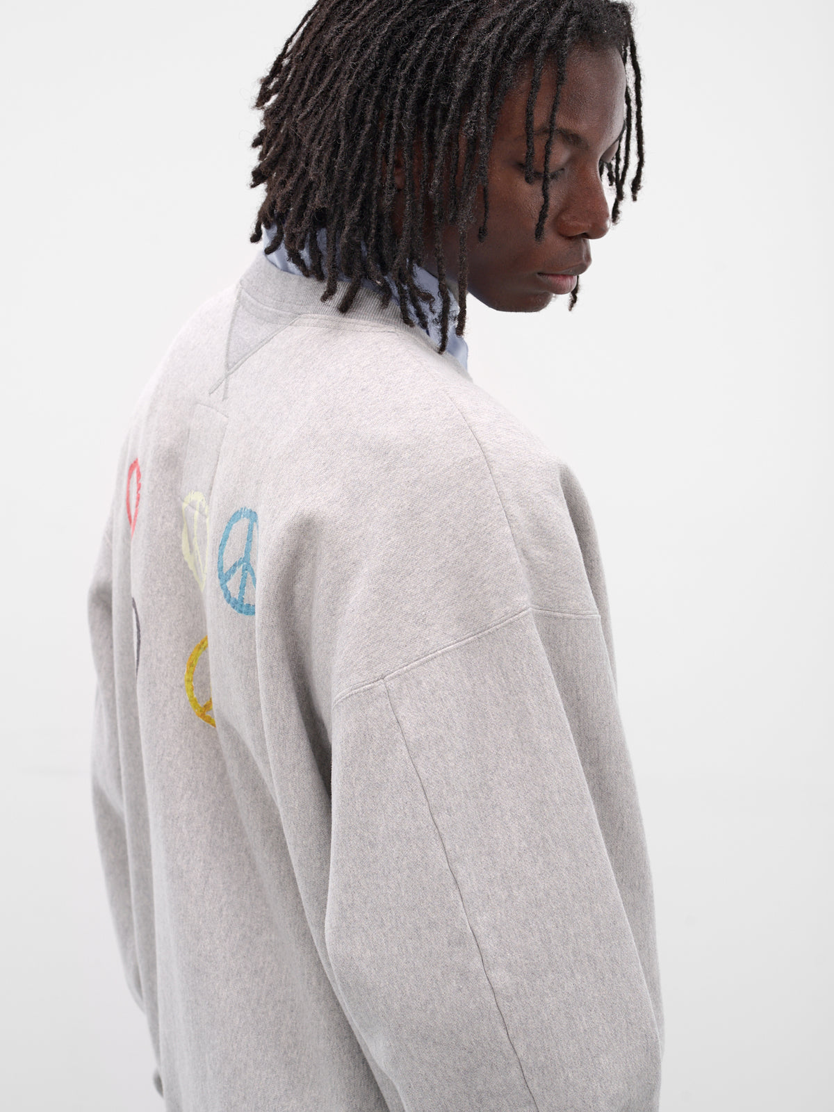 Gray Spectrum Of Hope Graphic Sweatshirt (SW-SV-NGA-1002-GRAY)