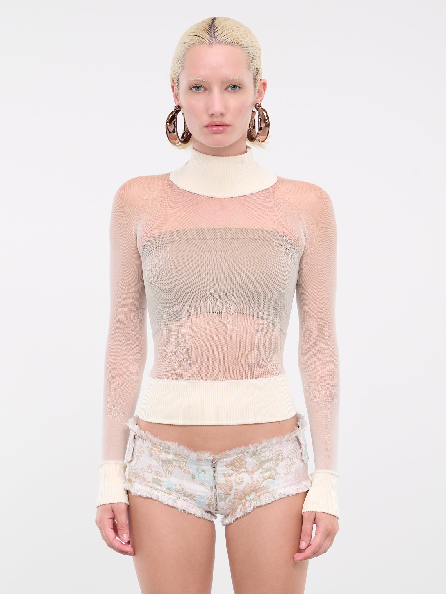 Loot Top (SW129-AHOY-CROP-TOP-OYSTER