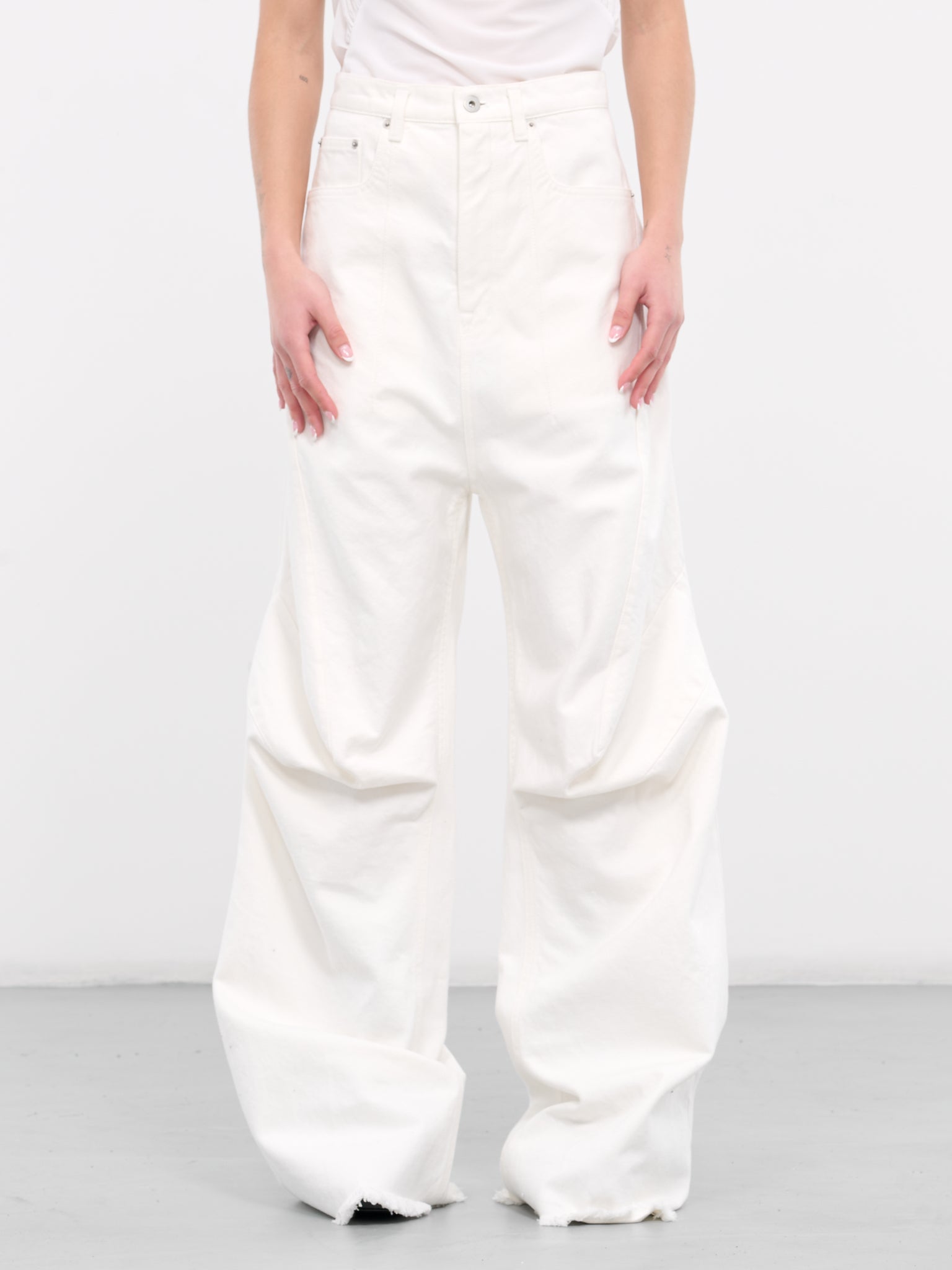 Umbo Denim Jeans (SY-DMP1-WHITE)