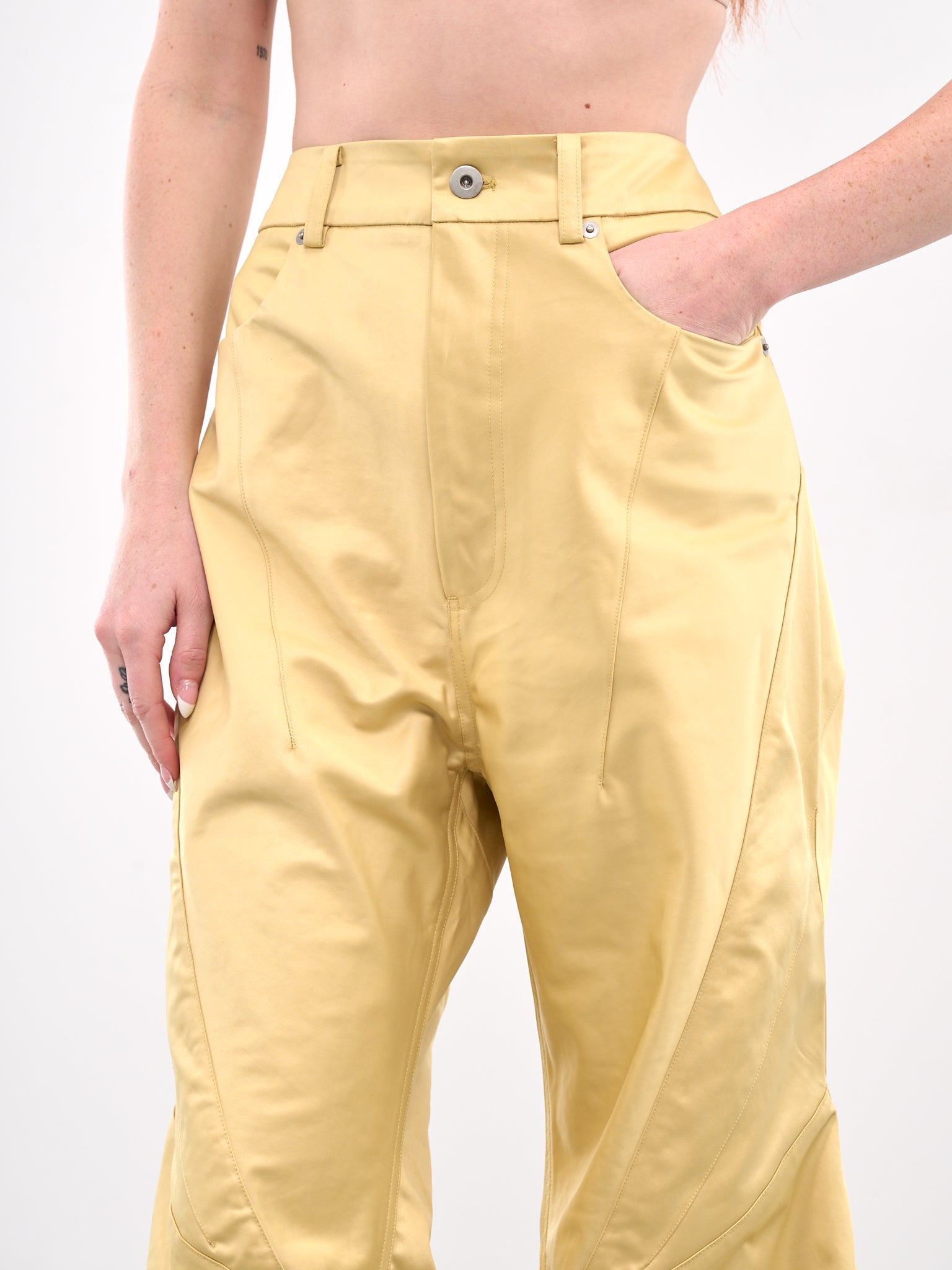 Flared Wide Leg Trousers (SY-P8-ACID)