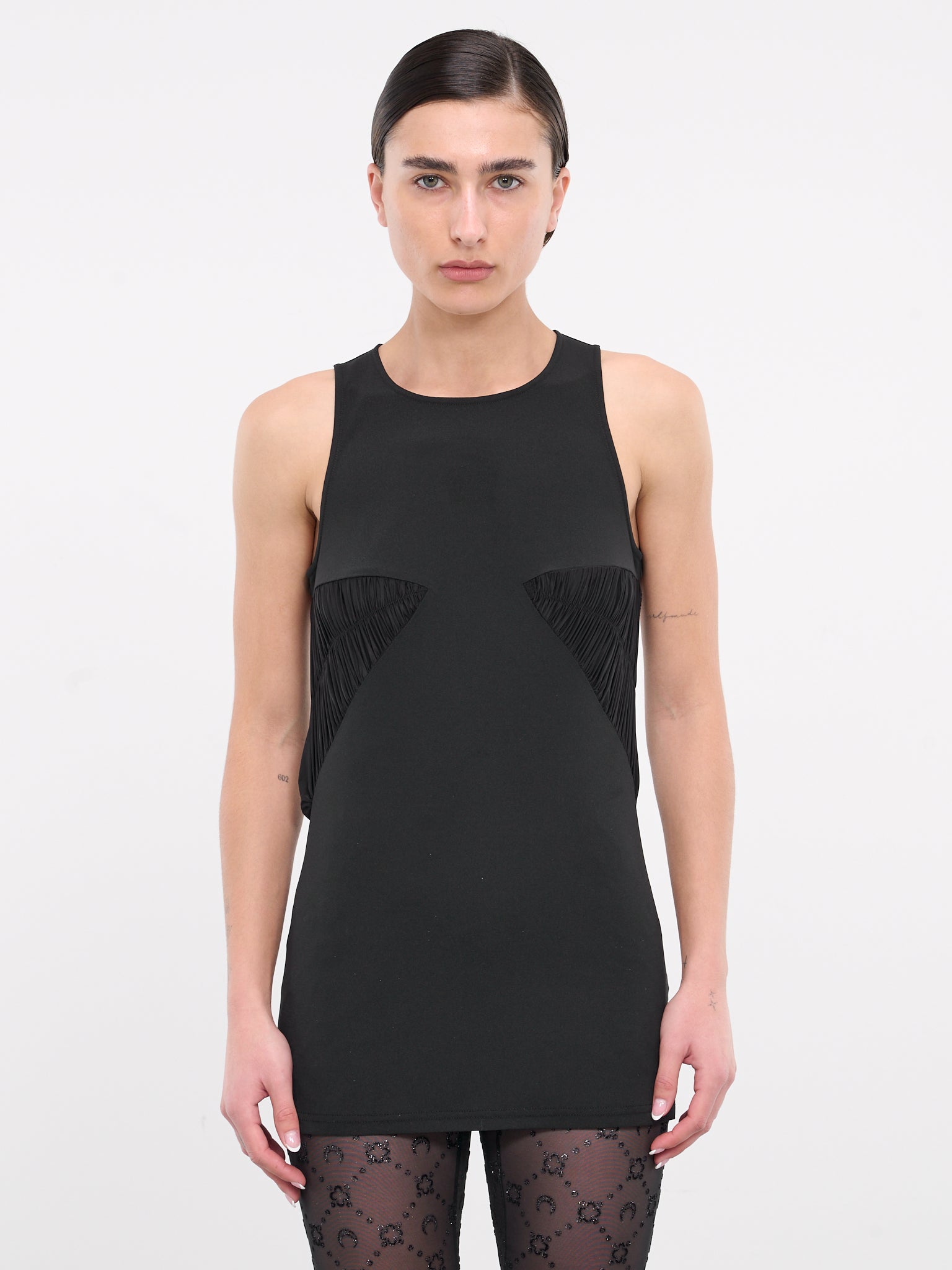 Pleated Tank (SY-T27-BLACK)