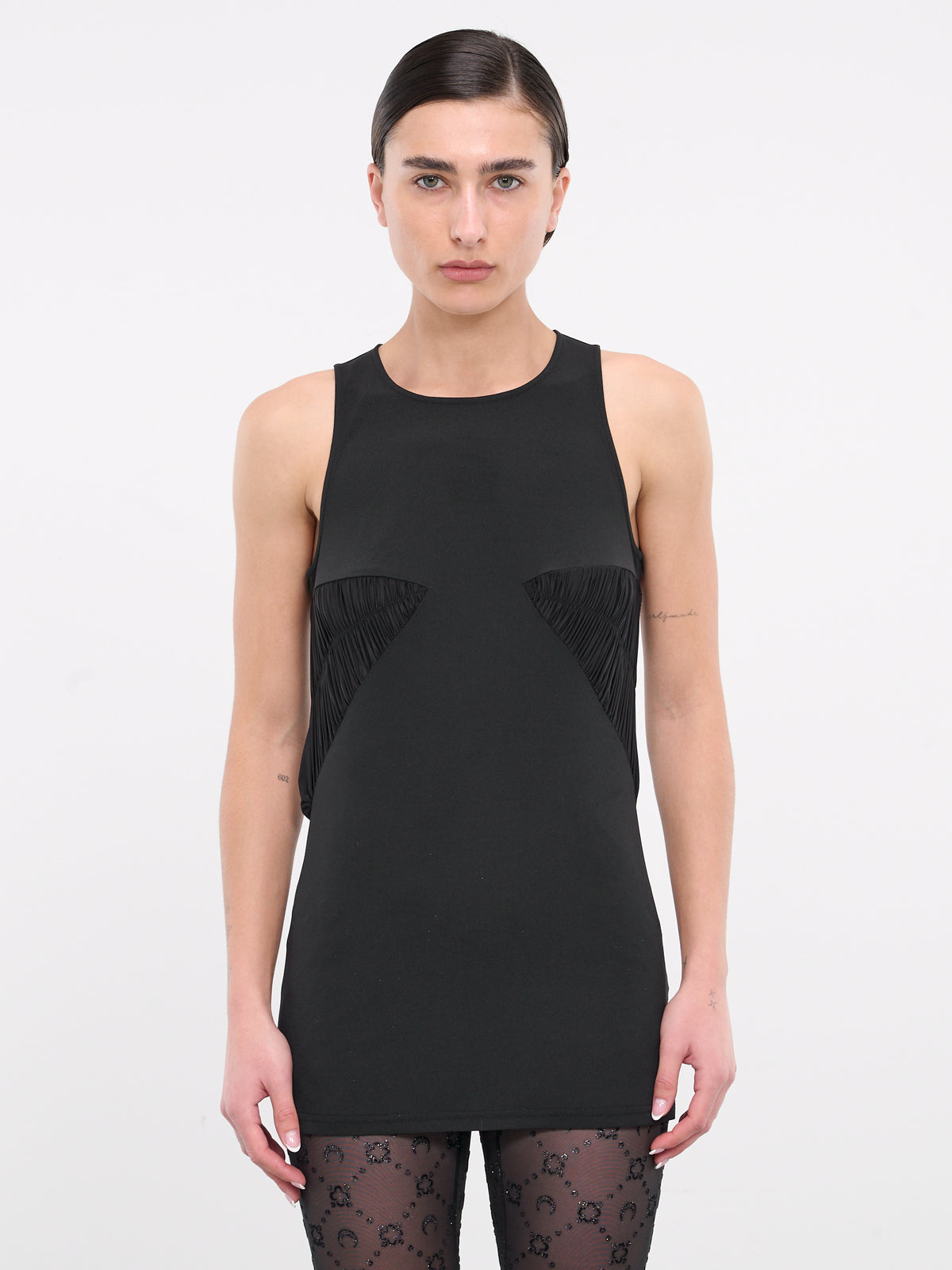 Pleated Tank (SY-T27-BLACK)