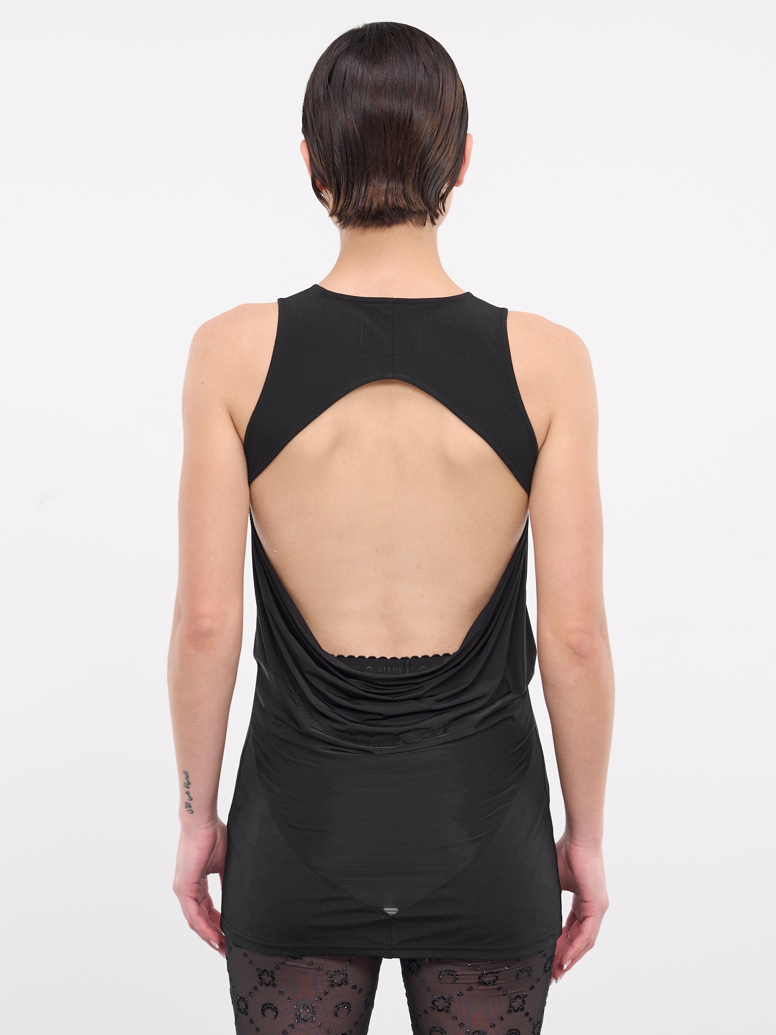 Pleated Tank (SY-T27-BLACK)