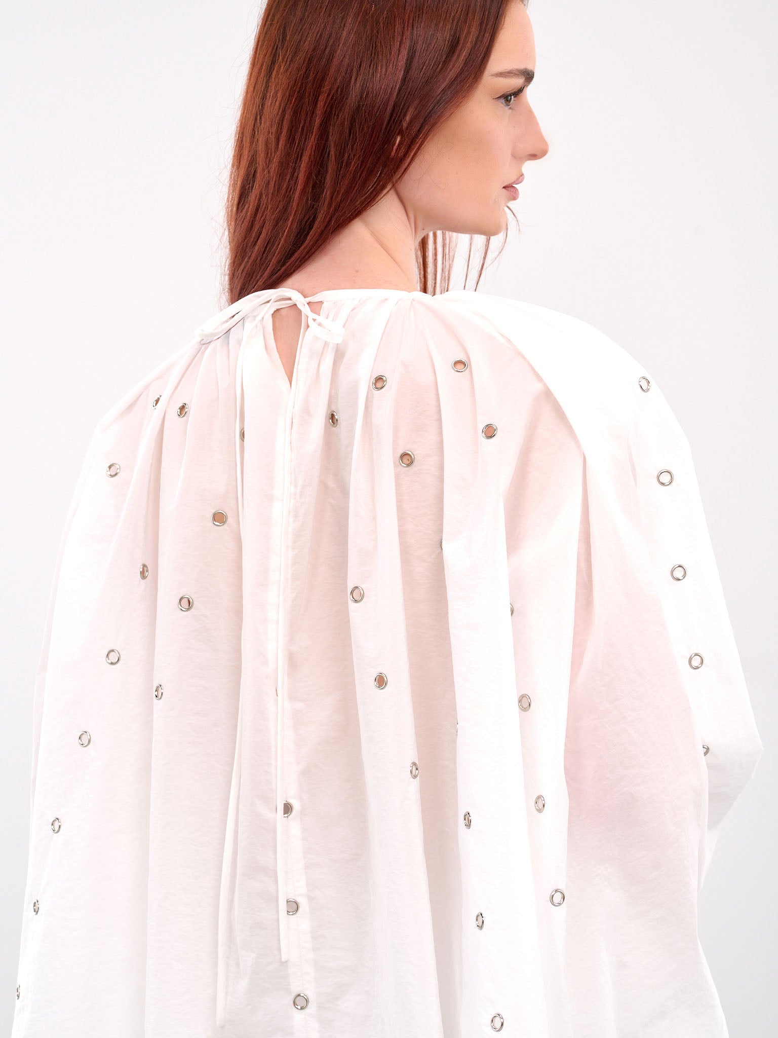 Eyelet Blouse (SY-T48-WHITE)