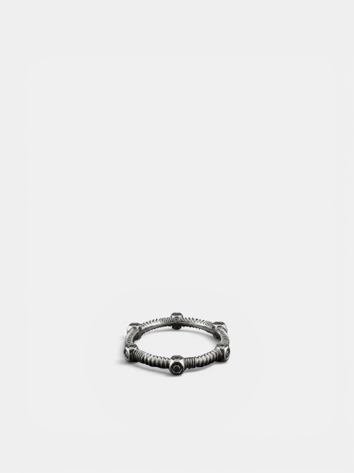 Sterling Silver Spinale Ferramenta Ring (9003SS-SPINALE-FERRAMENTA-SILV)