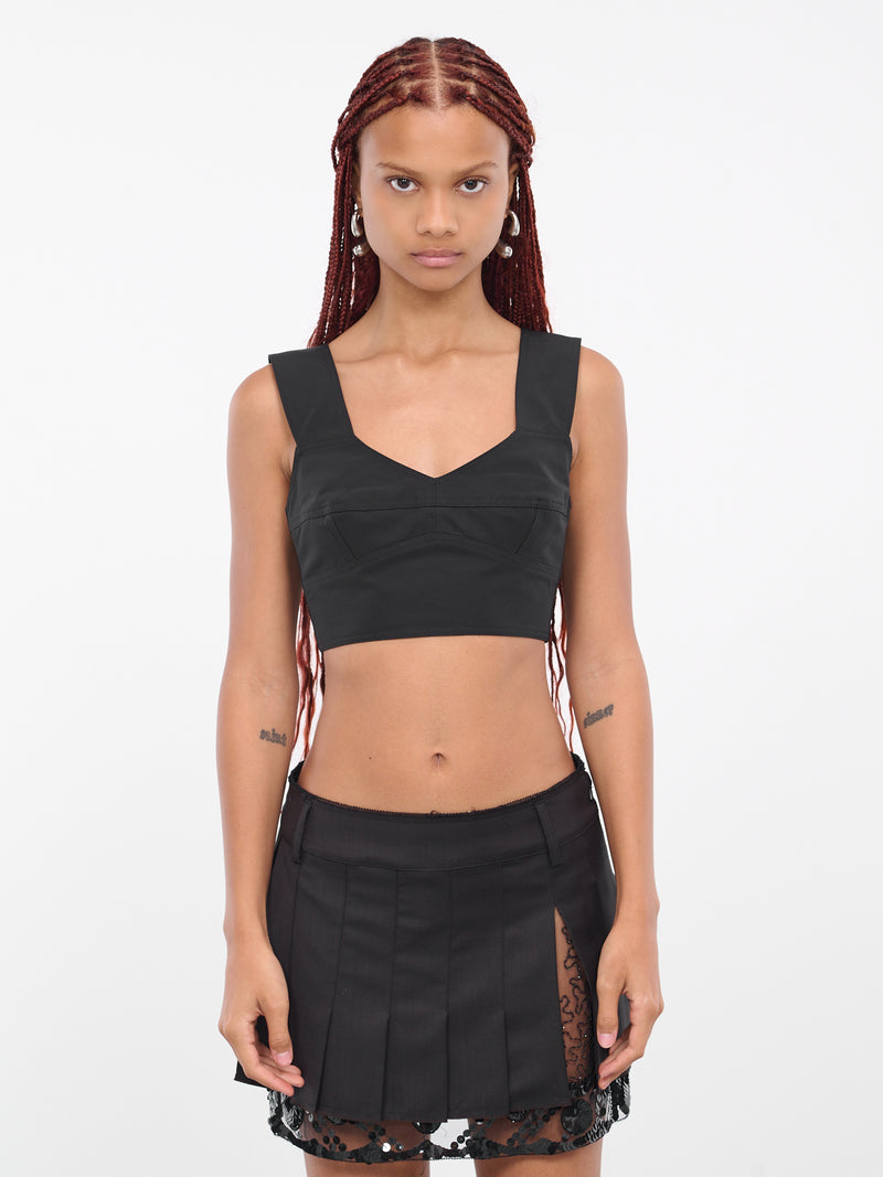 Harlow Bonded Bra (T-054-JET-BLACK)