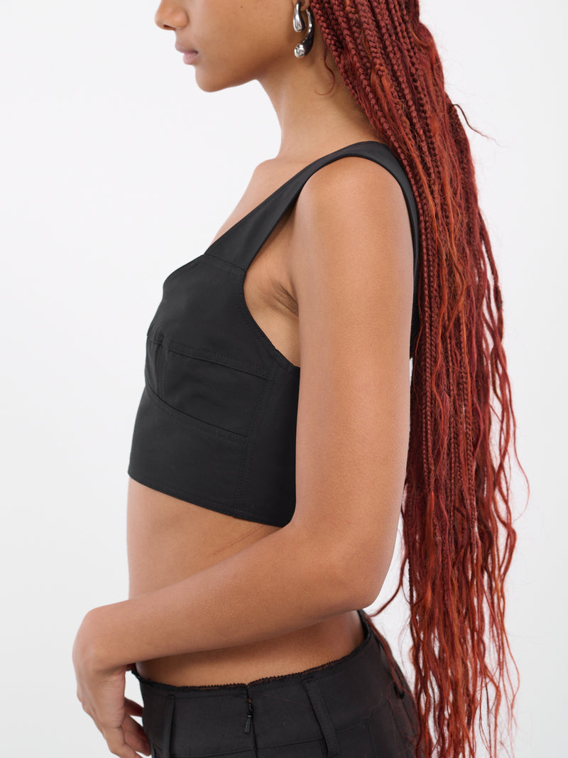 Harlow Bonded Bra (T-054-JET-BLACK)