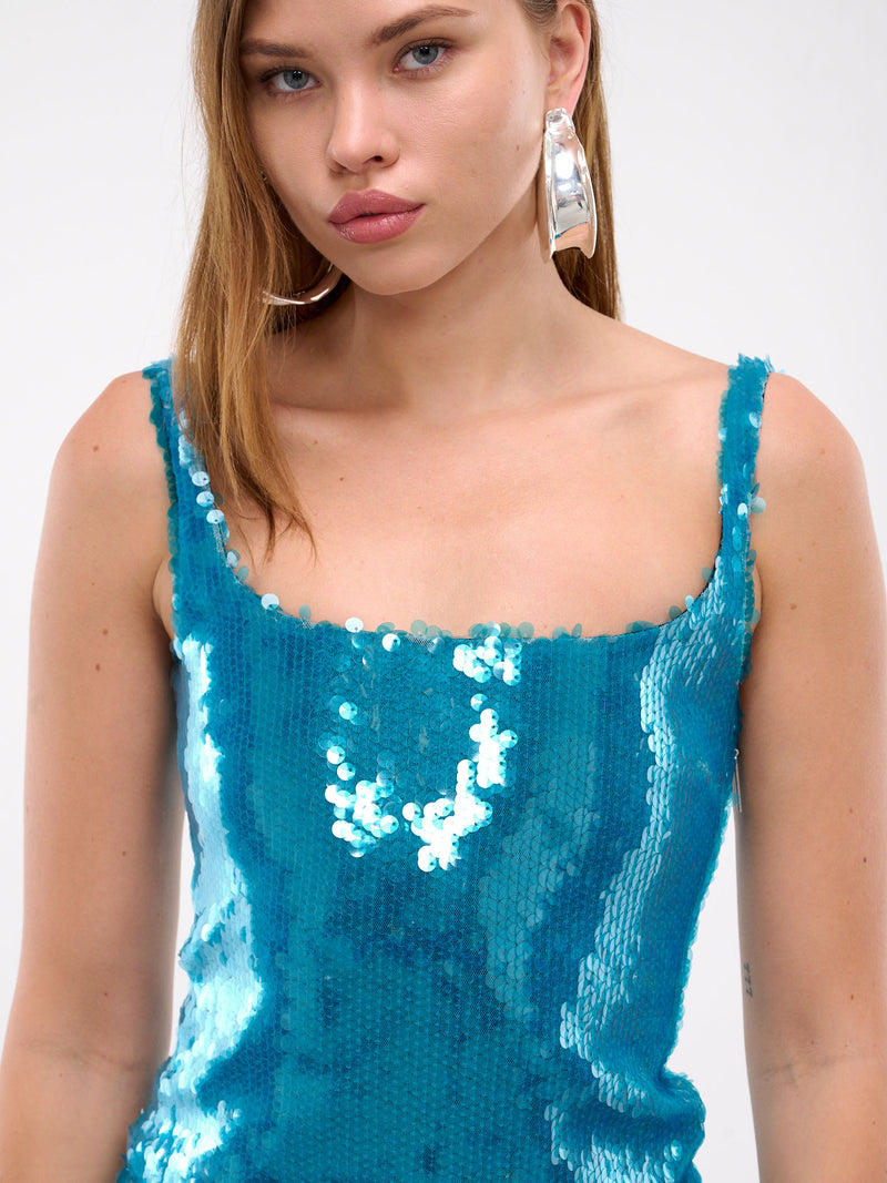 16ARLINGTON Sequin Tank | H. Lorenzo - detail 1