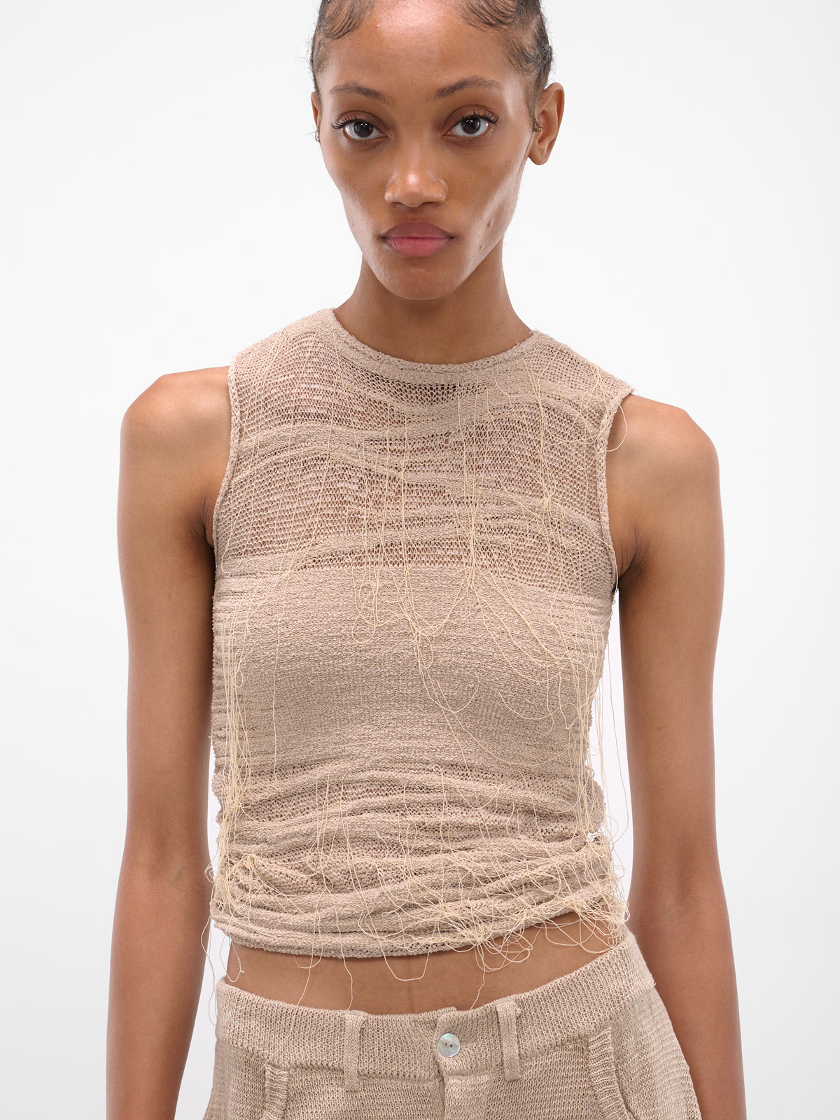KRYSTAL PANIAGUA Knit Tank Top | H.Lorenzo - detail 2