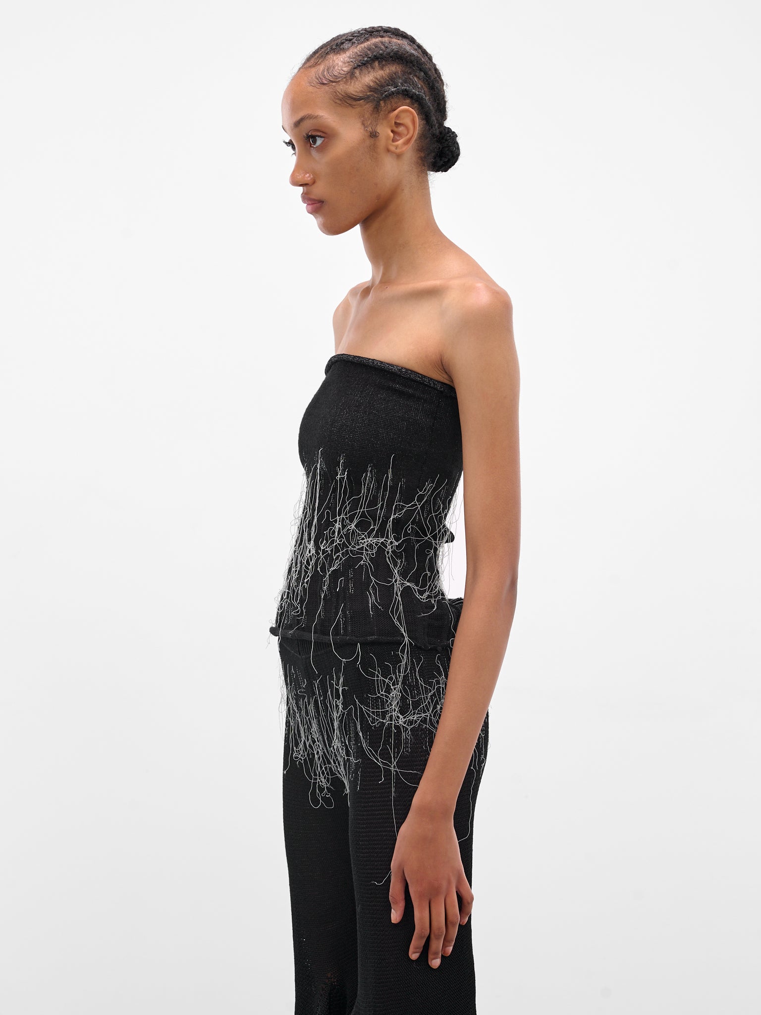 KRYSTAL PANIAGUA Knit Tube Top | H.Lorenzo - side