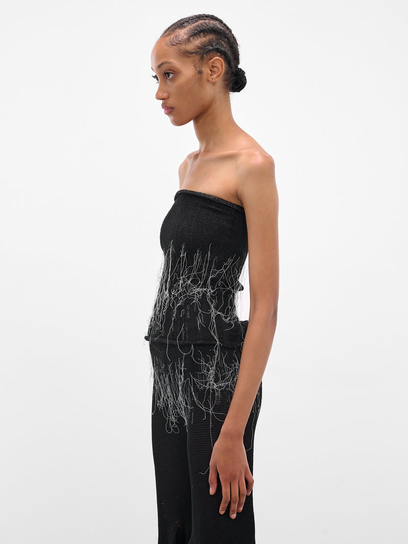 KRYSTAL PANIAGUA Knit Tube Top | H.Lorenzo - side