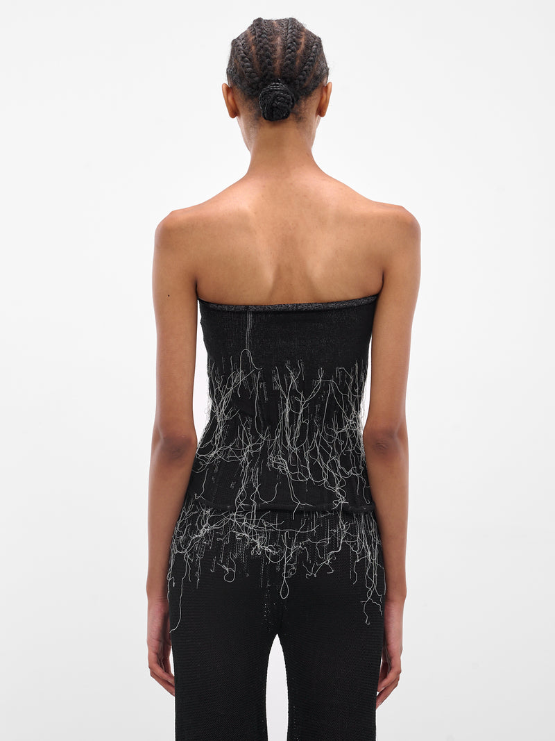 KRYSTAL PANIAGUA Knit Tube Top | H.Lorenzo - back