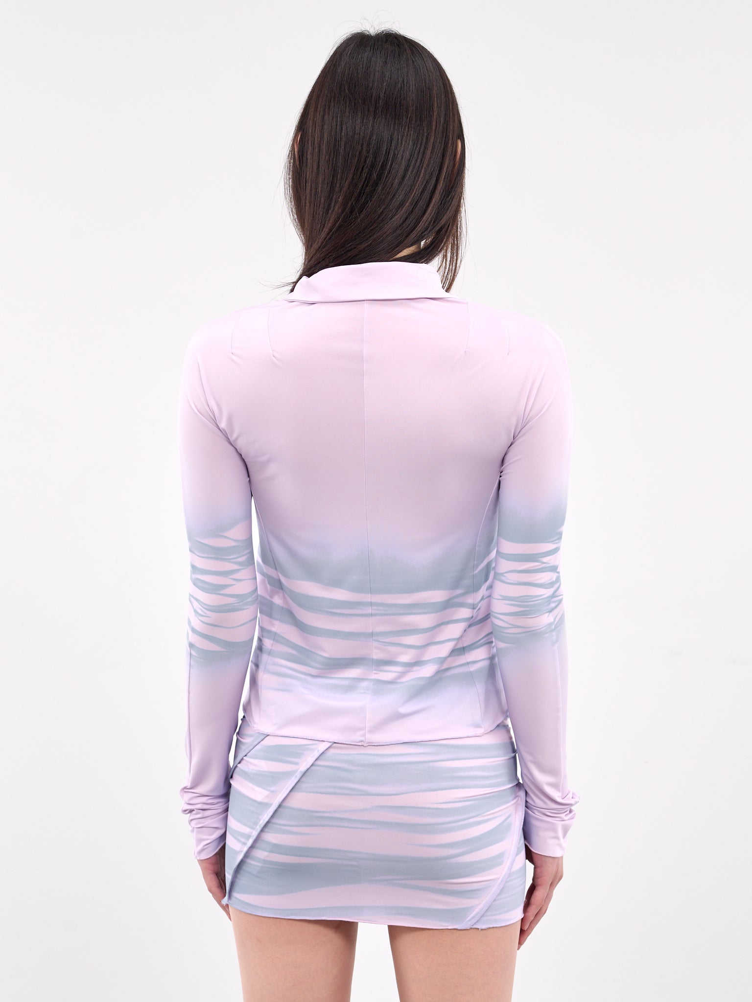 Printed Shirt (T03-1-LAVENDER-FOG)