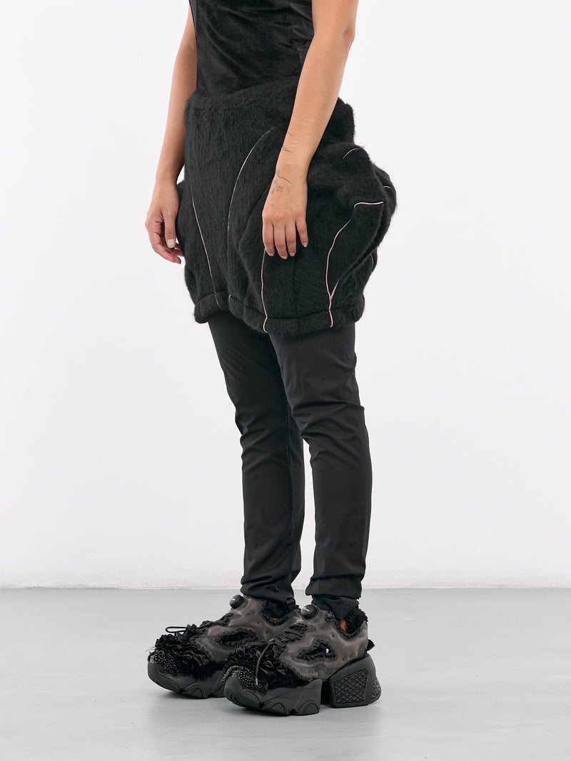 Black Layered Hawkbill Trousers (T06-14-MIST-BLACK)