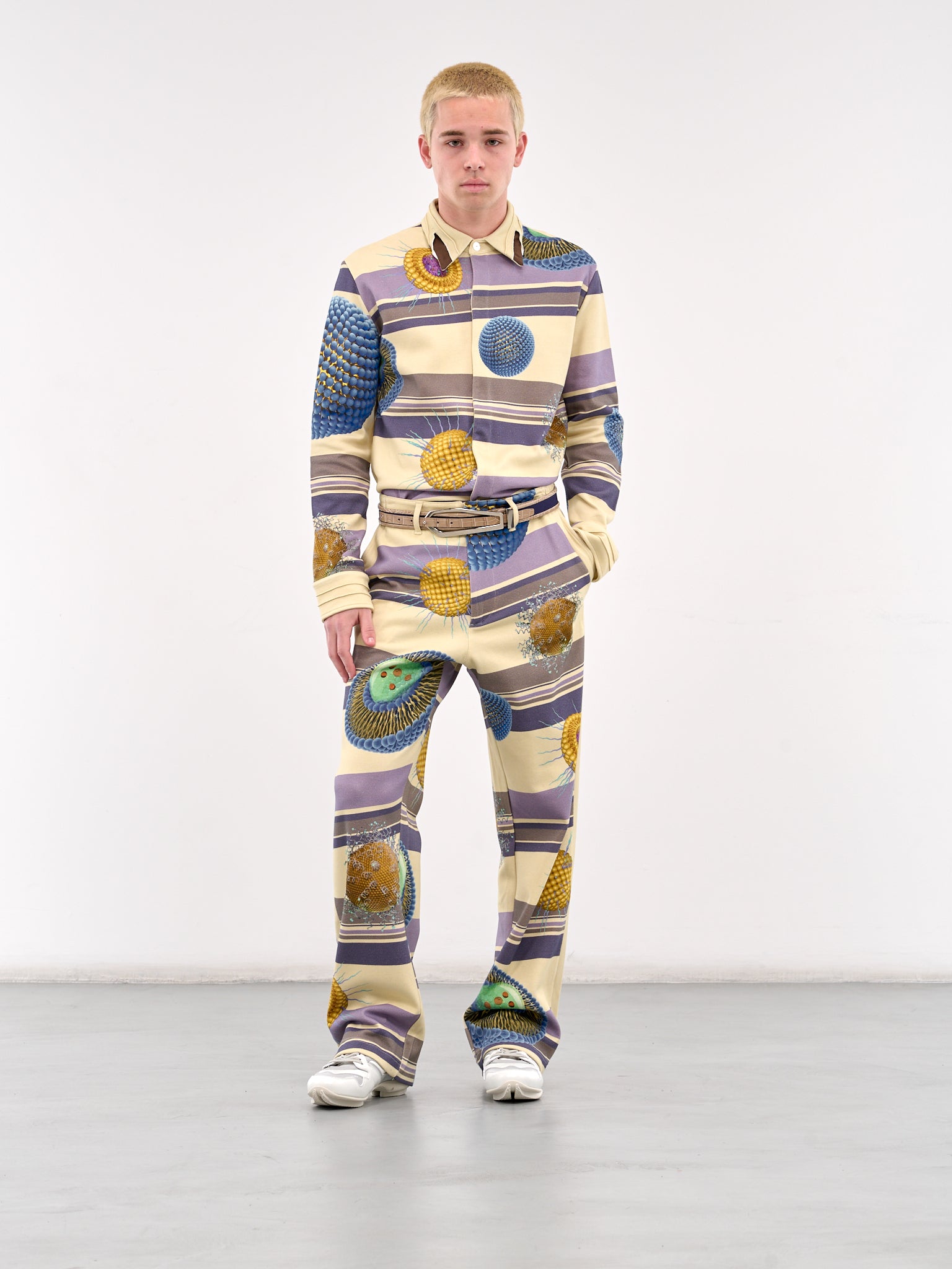 Riadis Printed Trousers (T06-21-GREY-GRAPHIC)