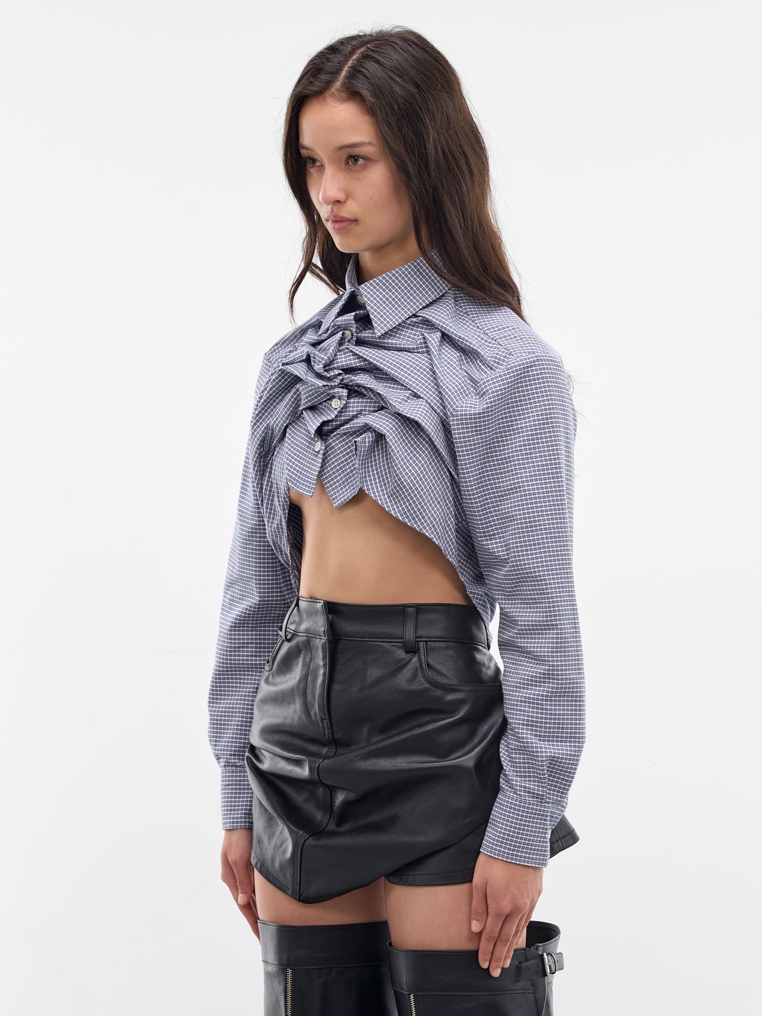 August Barron Lifted Button-Up Shirt | H.Lorenzo - side