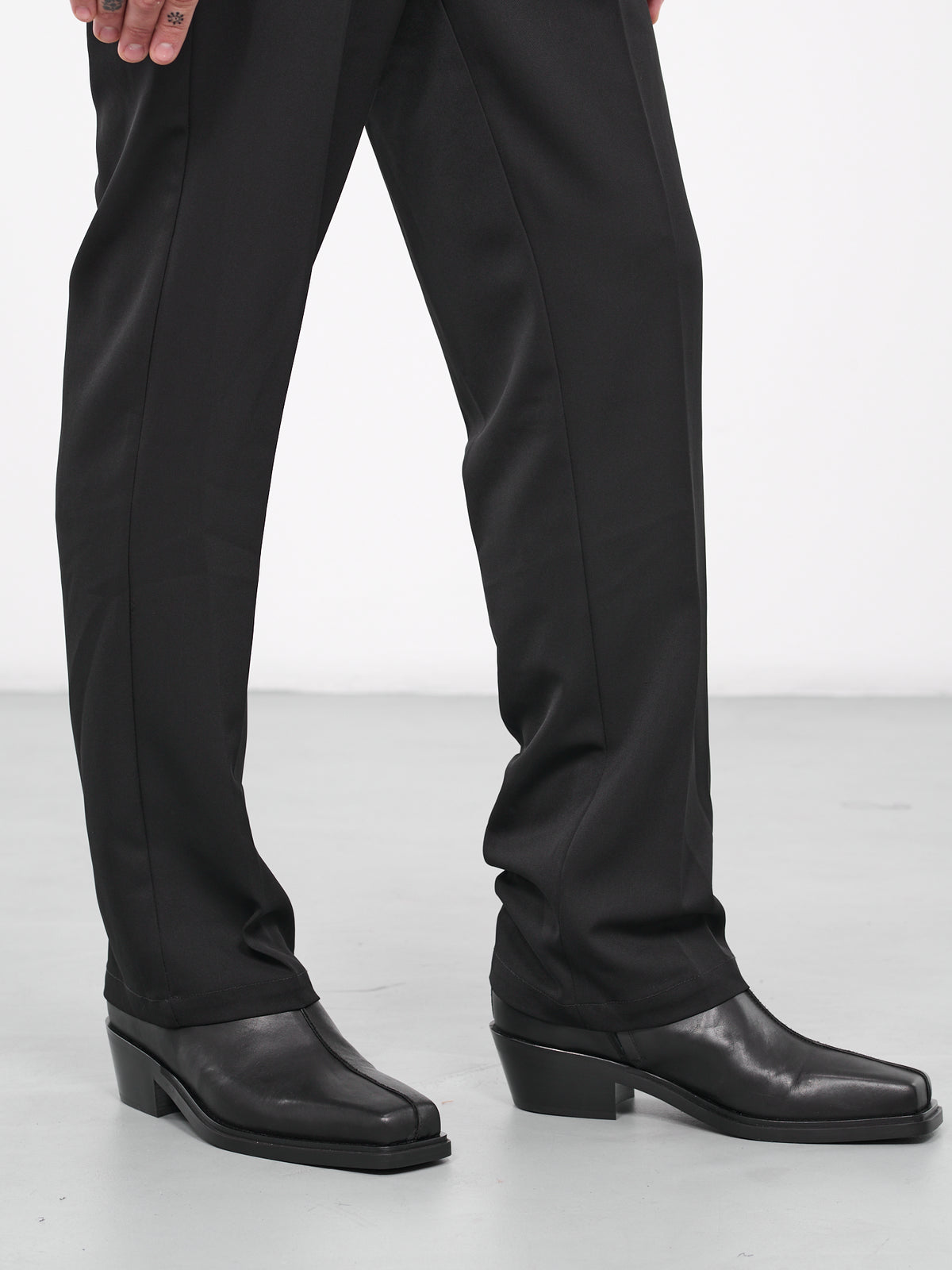 Dual Zip Puller Trousers (T08-ESPRESSO-BROWN)
