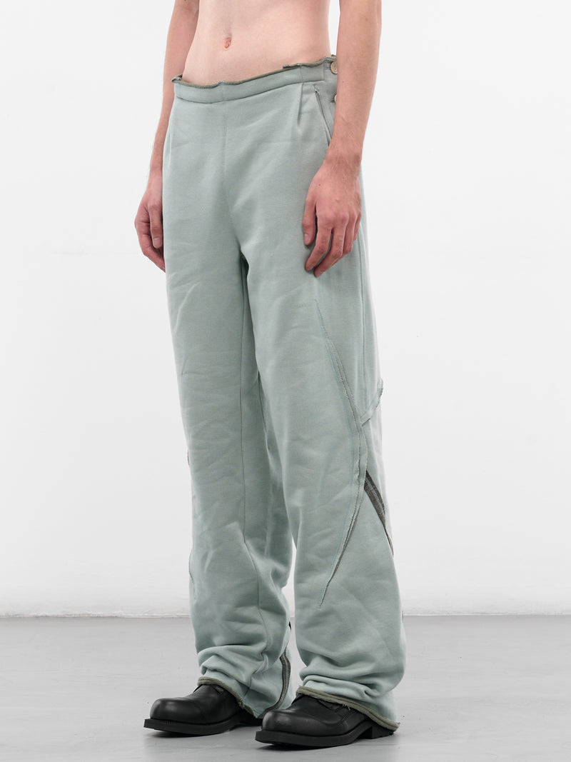 Green Vig K-Dart Spiral Sweatpants (T11-25-GREEN-GREY)