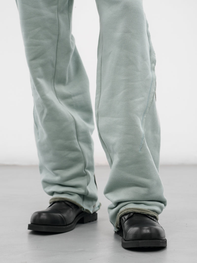 Green Vig K-Dart Spiral Sweatpants (T11-25-GREEN-GREY)