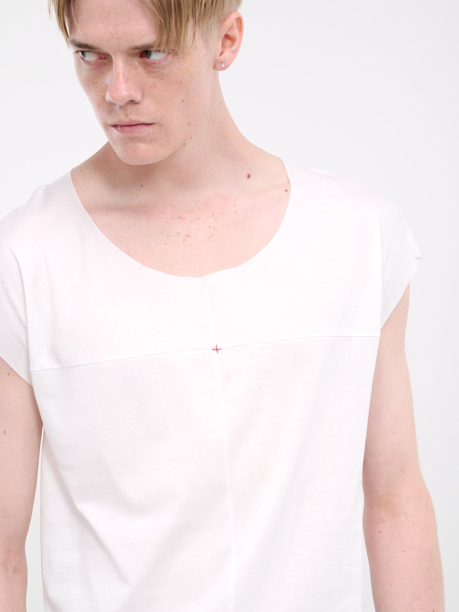 Hand-Stitched One Piece Tee (T211B-JCL10-WHITE)