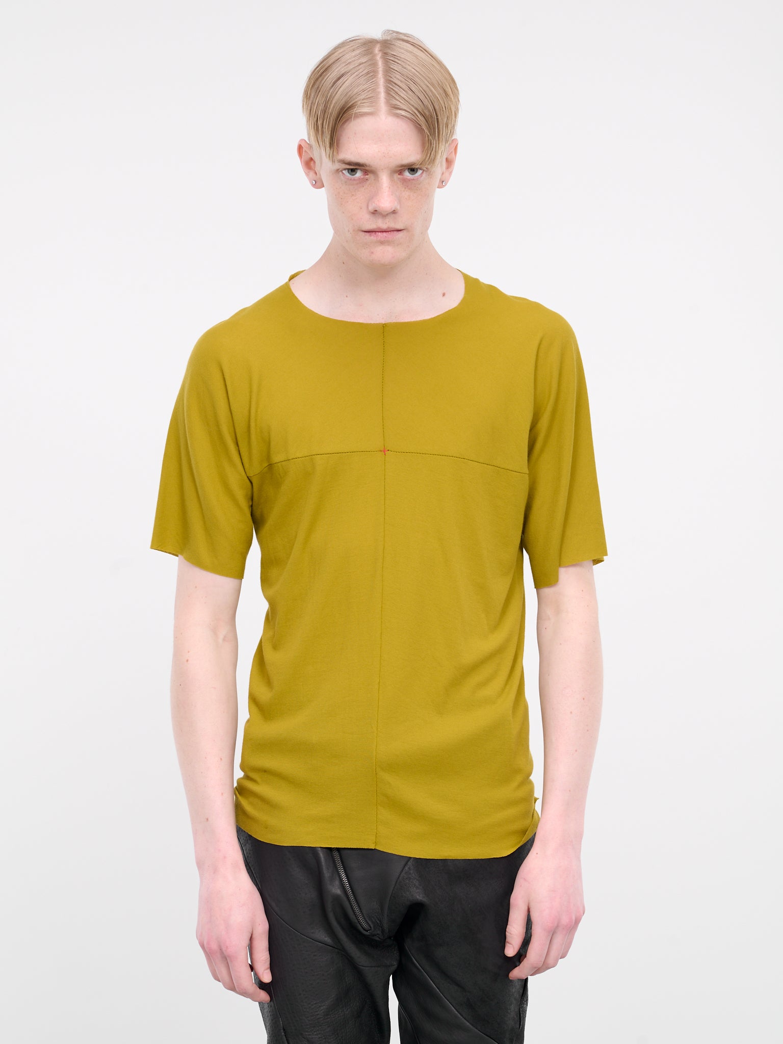 Hand-Stitched One Piece Tee (T211C-JCL14-ANTIQUE-MOSS)