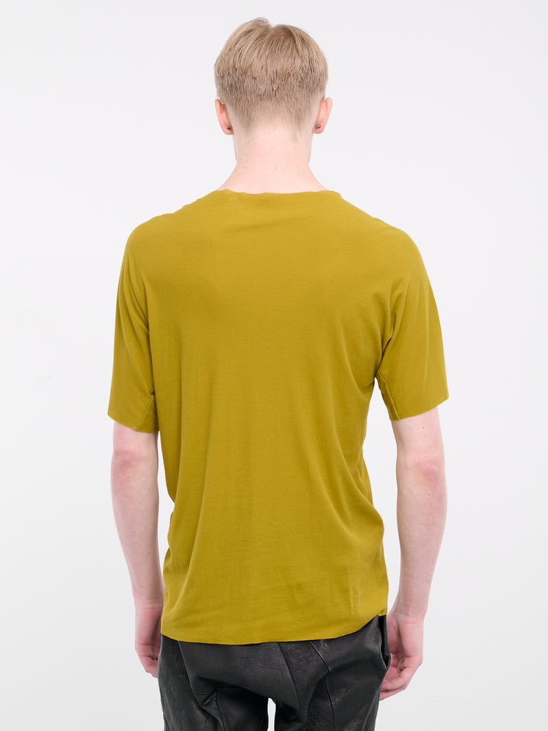 Hand-Stitched One Piece Tee (T211C-JCL14-ANTIQUE-MOSS)