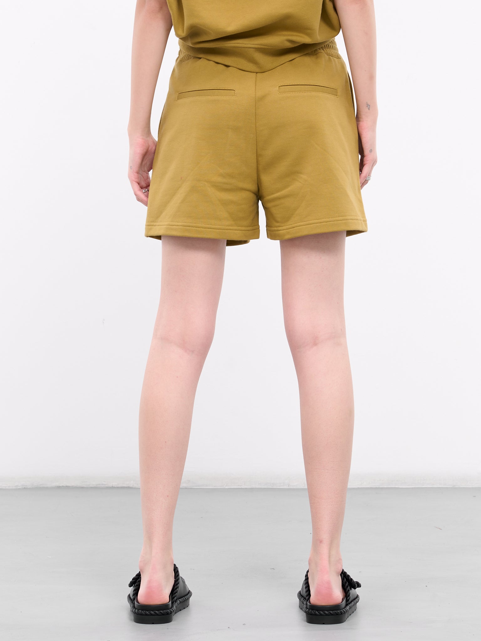 Embroidered Shorts (PAJE0387S0-UTC275-GREEN)