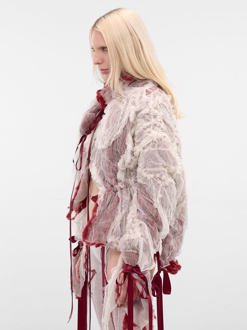 Tapestry Of Blood Layered Jacket (TAPESTRY-OF-BLOOD-WHITE)