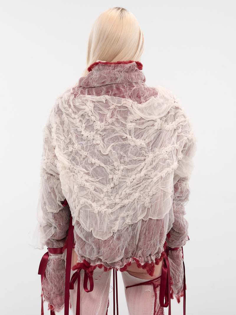 Tapestry Of Blood Layered Jacket (TAPESTRY-OF-BLOOD-WHITE)