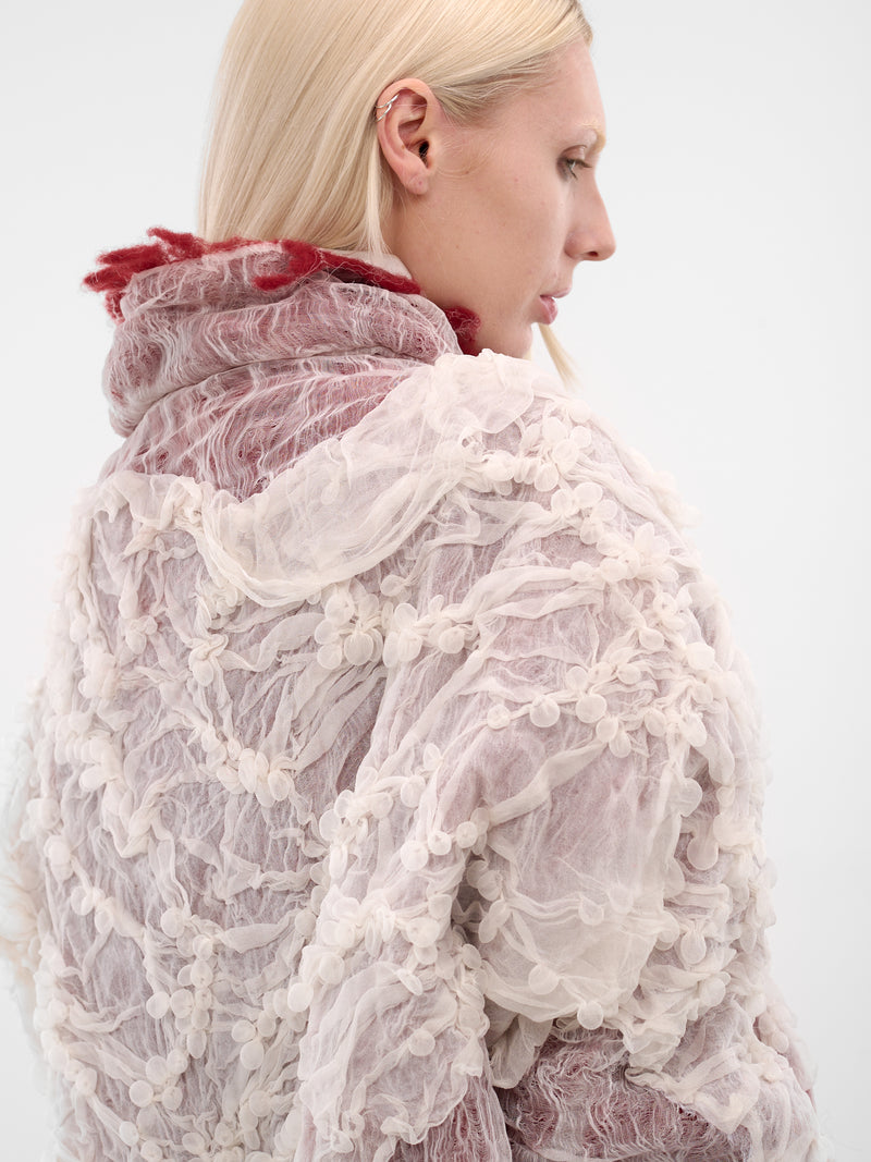 Tapestry Of Blood Layered Jacket (TAPESTRY-OF-BLOOD-WHITE)