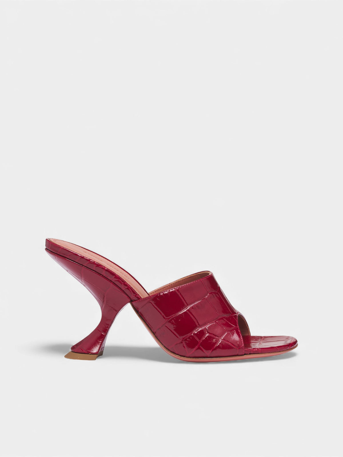 Croc-Embossed Leather Taylor Slippers (TAYLOR-SLIPPER-90-TERRACOTTA-C)