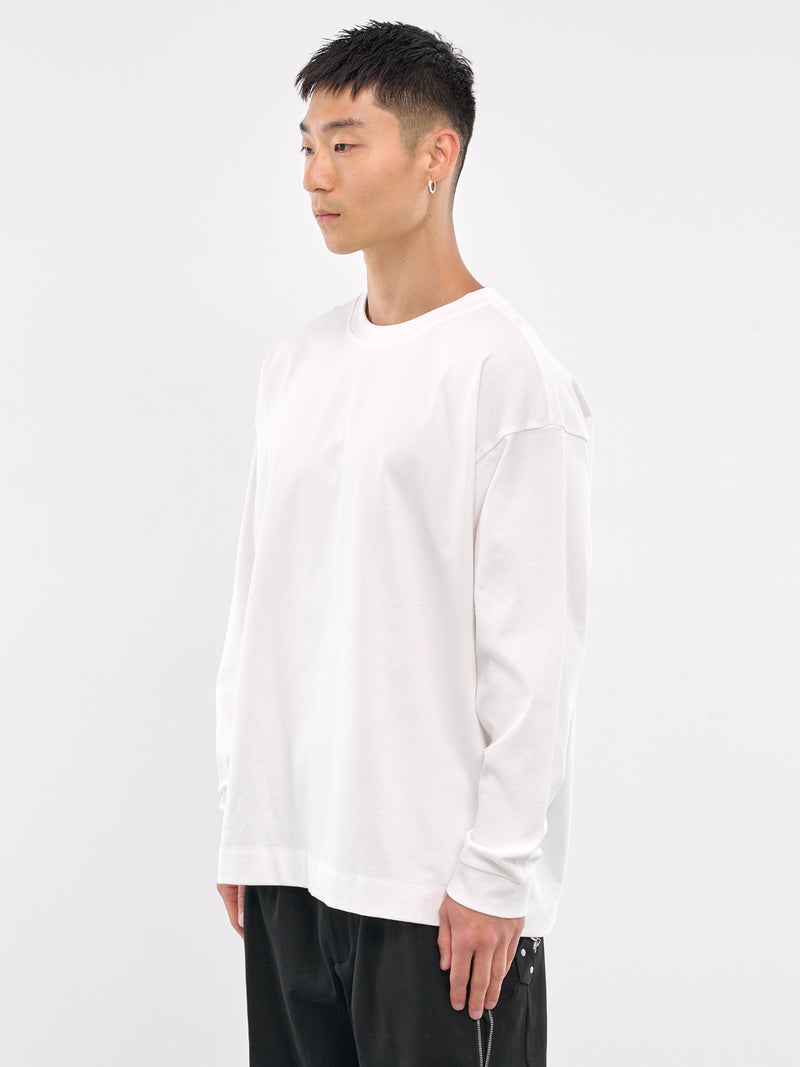 Cotton Jersey Tee (TE-SQ3-412-020-WHITE)