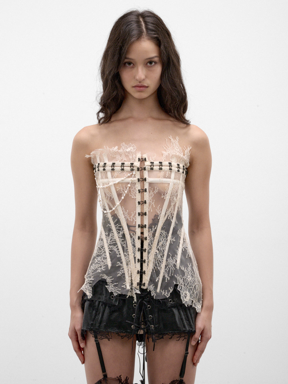 Cream The Consort Corset (THE-CONSORT-CORSET-LT-CREAM)